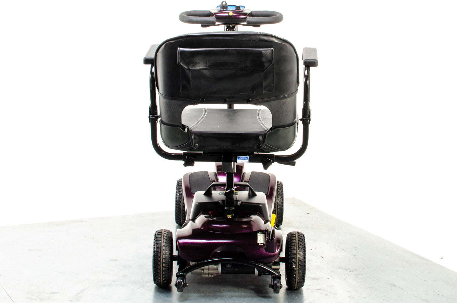 Liberty Vogue Used Mobility Scooter Suspension Transportable Lightweight One Rehab Purple