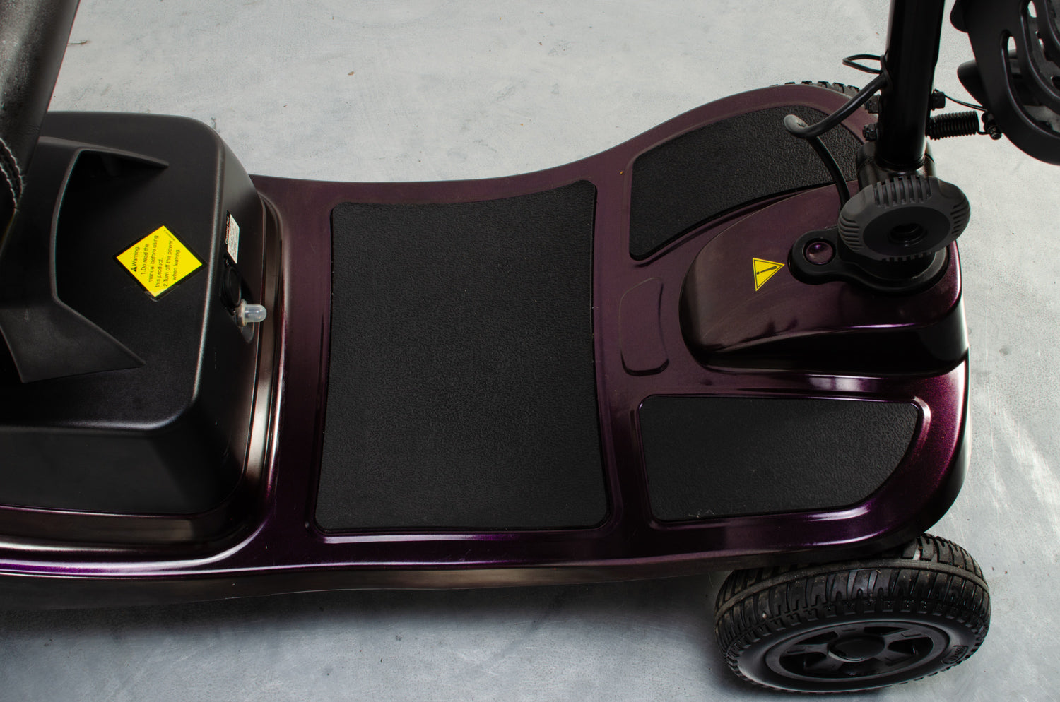 Liberty Vogue Used Mobility Scooter Suspension Transportable Lightweight One Rehab Purple