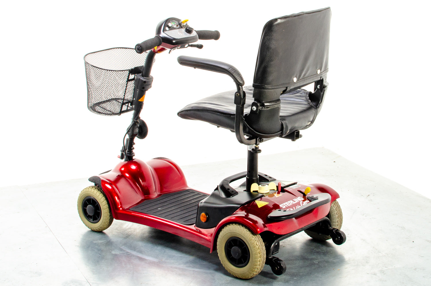 Sterling Little Gem Used Mobility Scooter Small Transportable Lightweight Sunrise Medical Travel