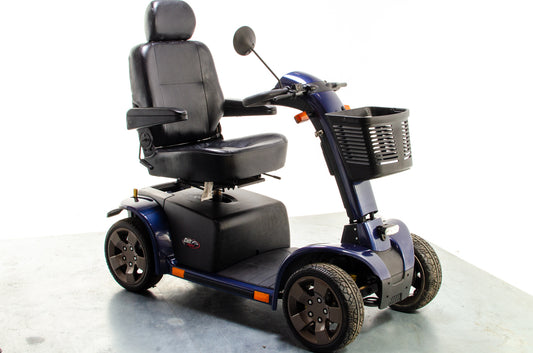 Pride Colt Pursuit Used Mobility Scooter 8mph All-Terrain Transportable Large Blue 1500