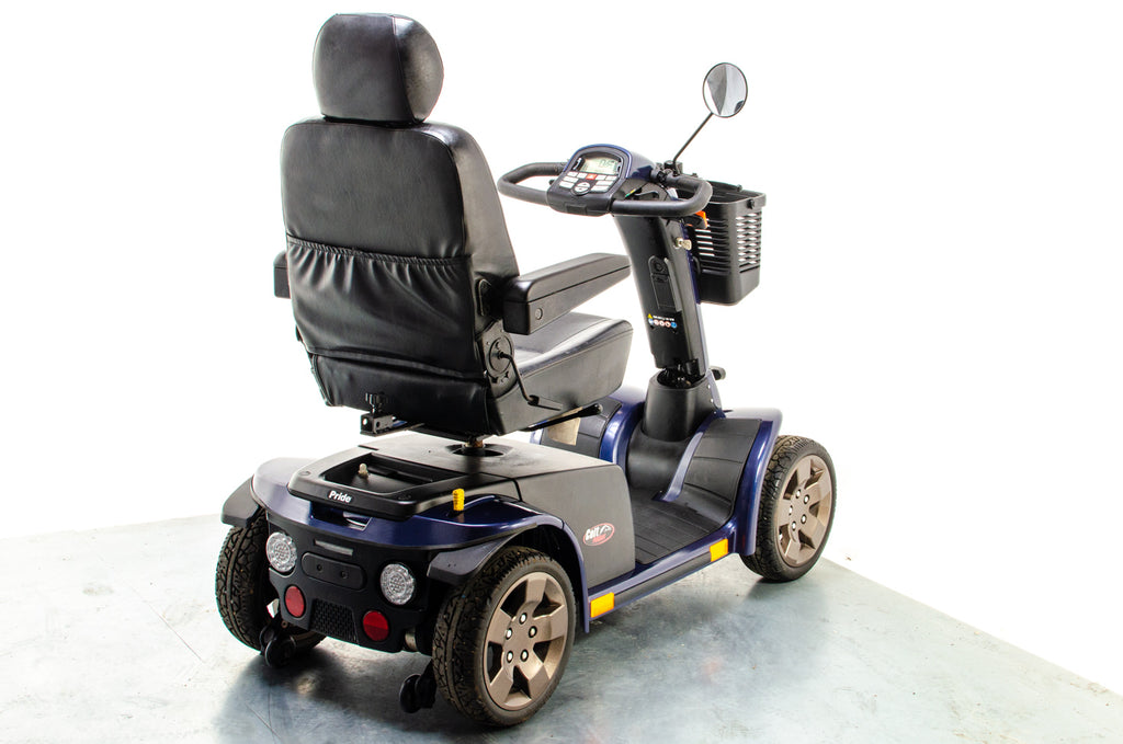 Pride Colt Pursuit Used Mobility Scooter 8mph All-Terrain Transportable Large Blue