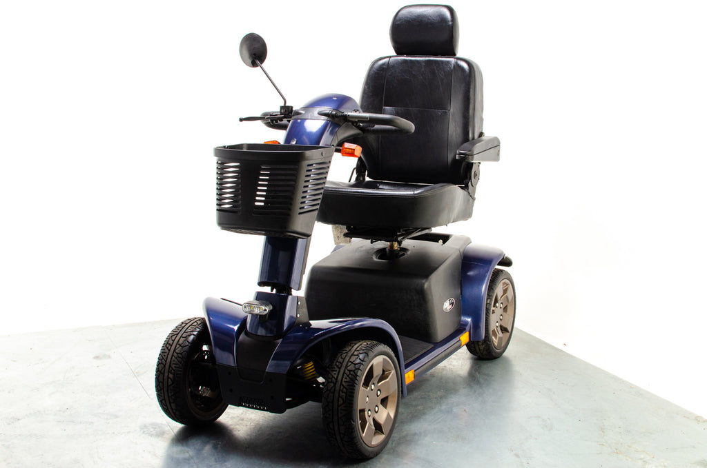 Pride Colt Pursuit Used Mobility Scooter 8mph All-Terrain Transportable Large Blue