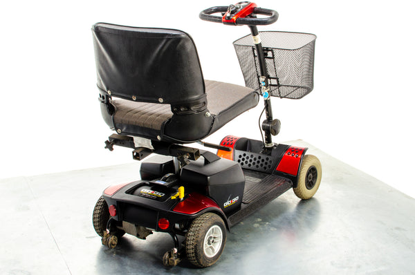 Pride Go-Go Elite Traveller Used Mobility Scooter Boot Transportable Lightweight Travel Red