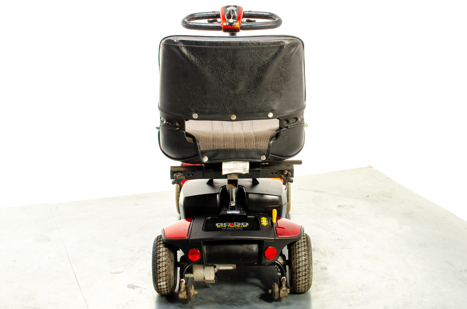 Pride Go-Go Elite Traveller Used Mobility Scooter Boot Transportable Lightweight Travel Red