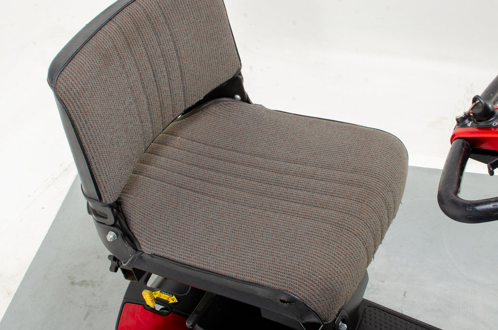Pride Go-Go Elite Traveller Used Mobility Scooter Boot Transportable Lightweight Travel Red