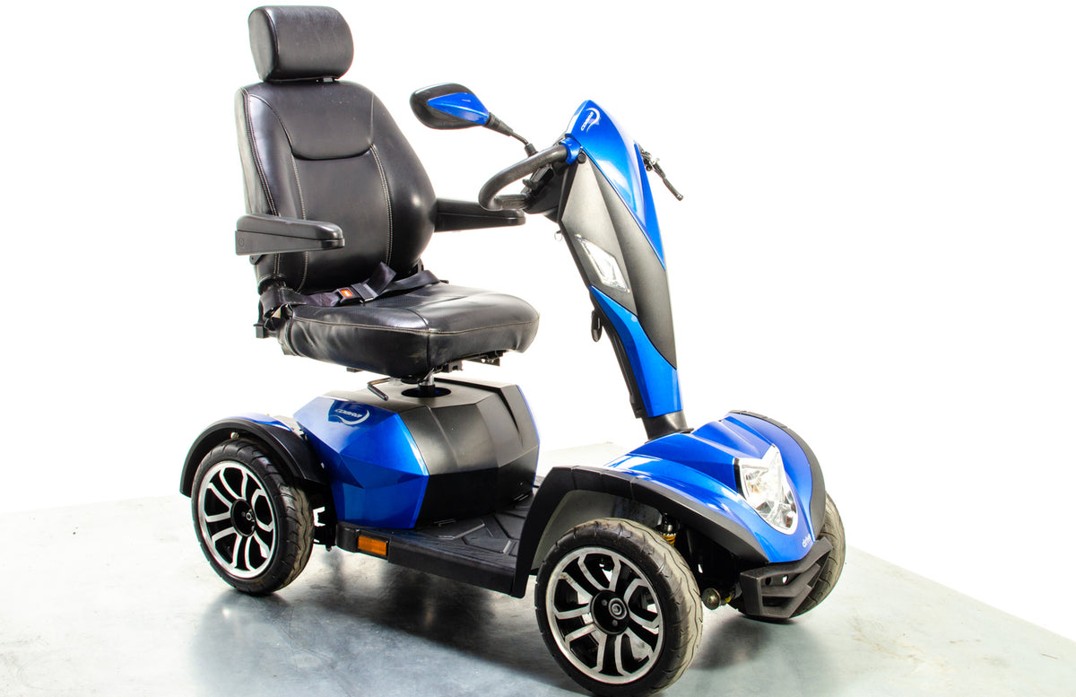 Drive Cobra Used Mobility Scooter Large All-Terrain Fast Road Legal Captain Seat Blue Main image