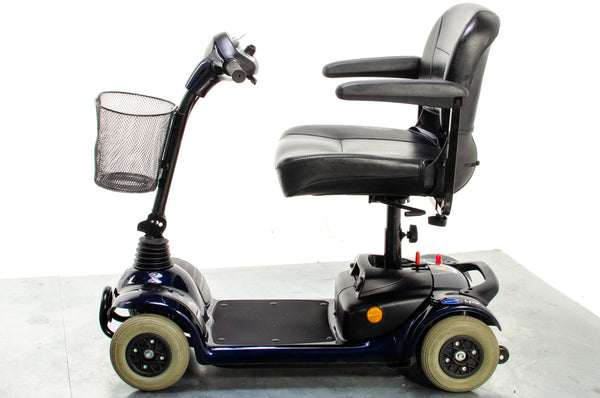 Invacare Lynx Used Mobility Scooter Small Boot Transportable Lightweight Travel Indoor Blue