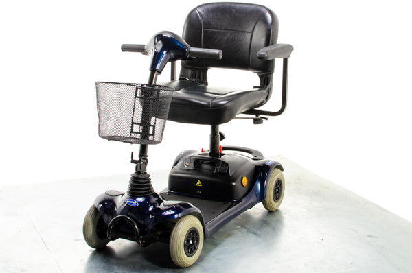 Invacare Lynx Used Mobility Scooter Small Boot Transportable Lightweight Travel Indoor Blue
