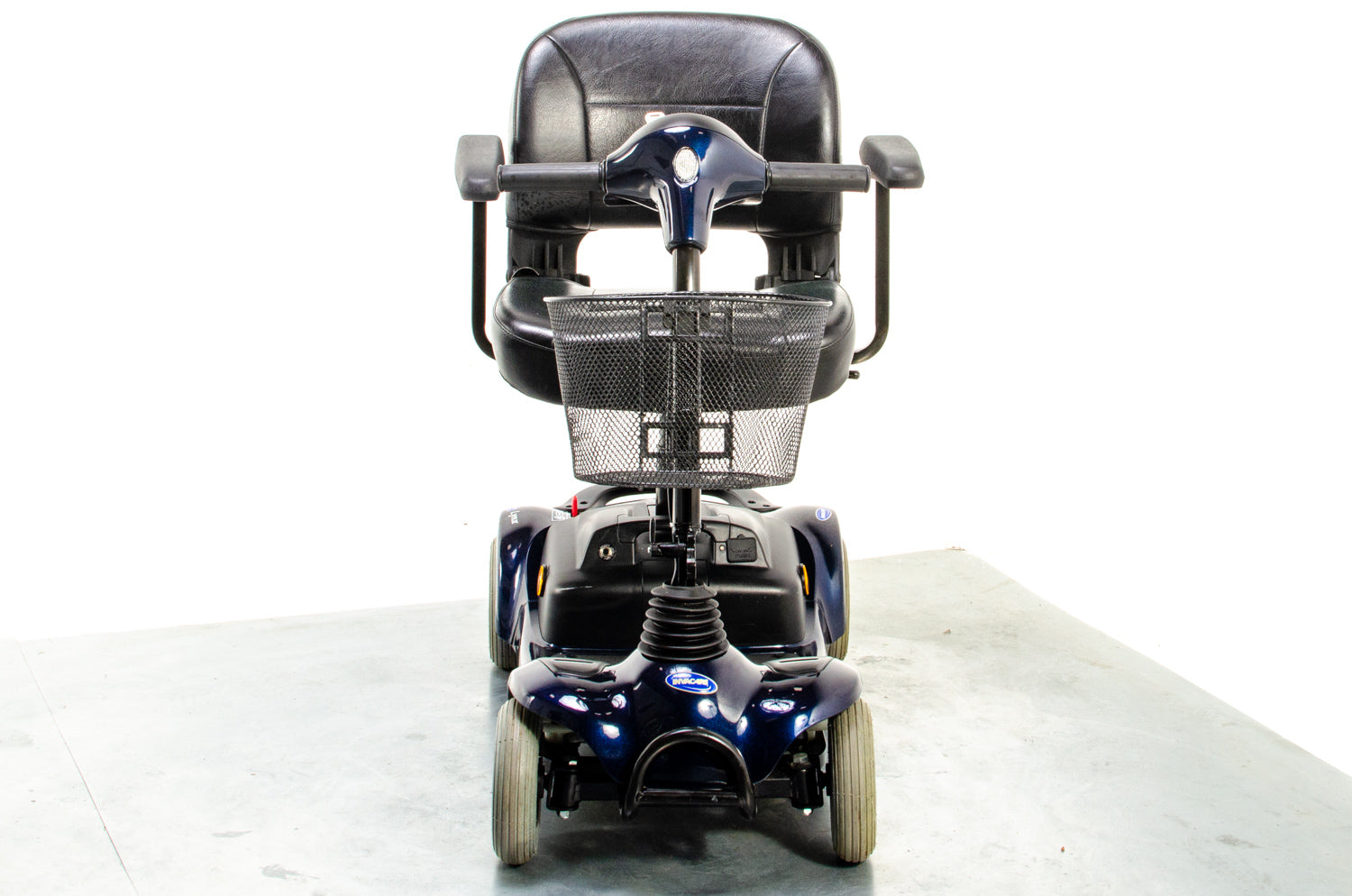 Invacare Lynx Used Mobility Scooter Small Boot Transportable Lightweight Travel Indoor Blue