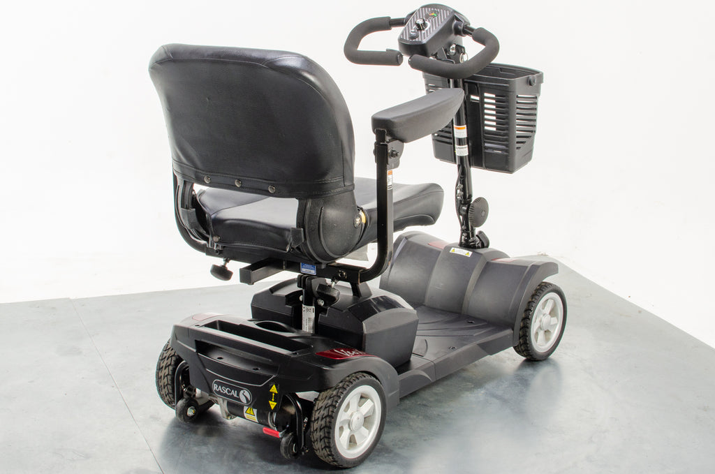 Rascal Veo X Used Electric Mobility Scooter Transportable Lightweight Folding Boot Travel