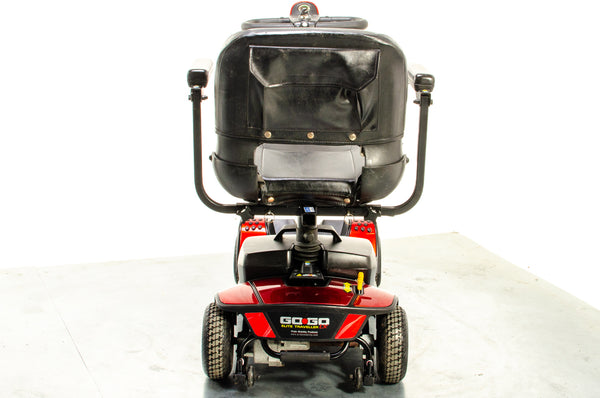 Pride Go-Go Elite Traveller LX Used Mobility Scooter Boot Transportable Lightweight Travel Red