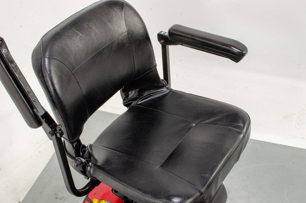 Pride Go-Go Elite Traveller LX Used Mobility Scooter Boot Transportable Lightweight Travel Red