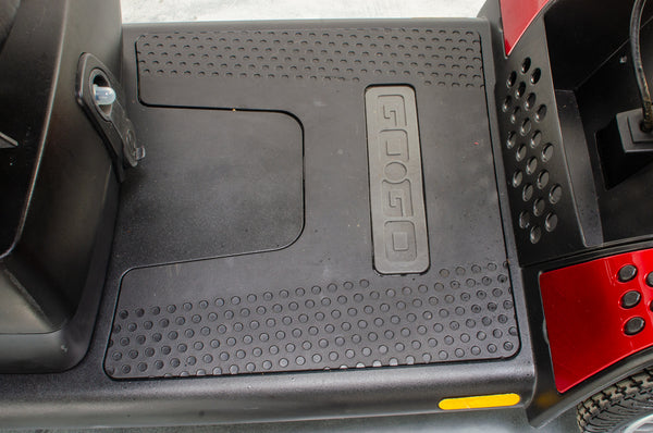 Pride Go-Go Elite Traveller LX Used Mobility Scooter Boot Transportable Lightweight Travel Red
