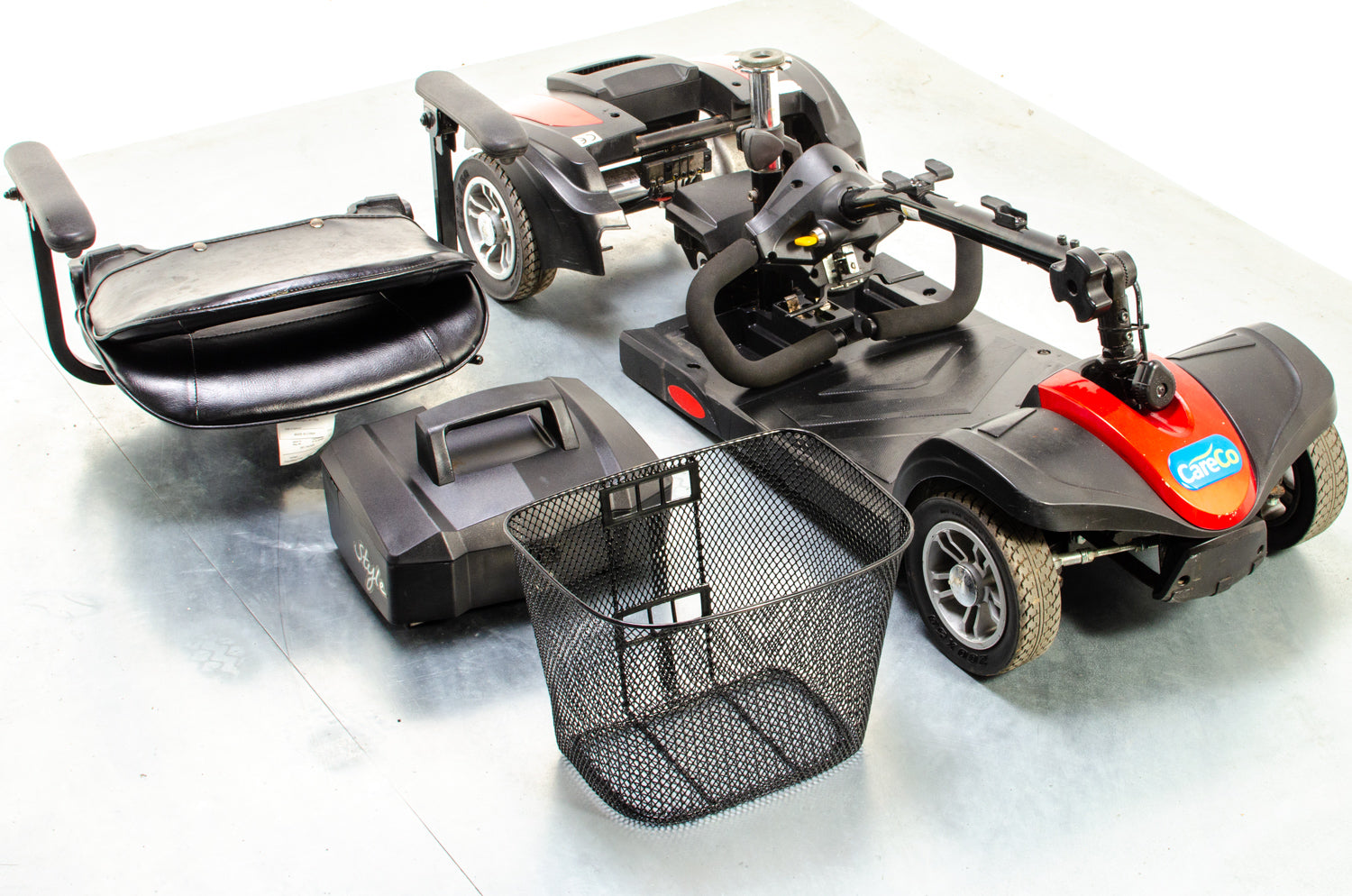 CareCo Style Used Mobility Scooter Boot Transportable Lightweight Travel Pavement Portable Secondary image