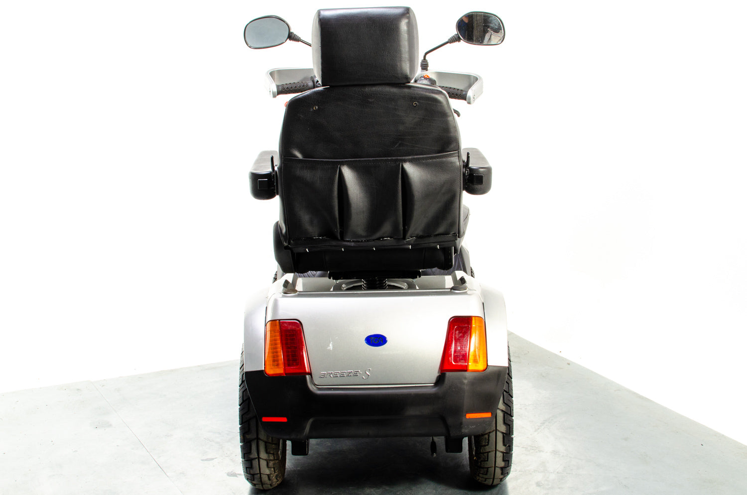 TGA Breeze S4 Used Mobility Scooter 8mph Large All-Terrain Road Legal Off-Road Silver