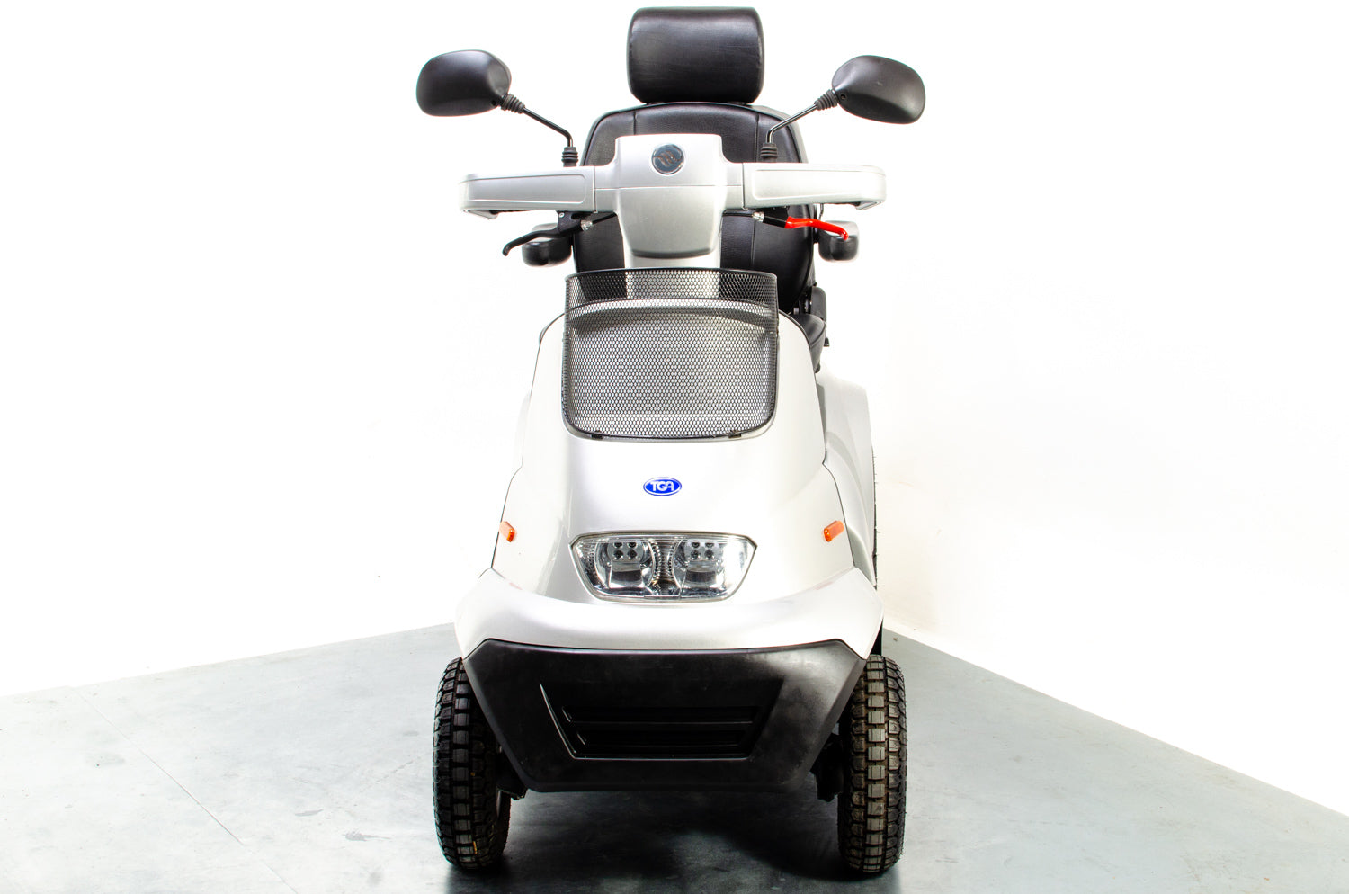 TGA Breeze S4 Used Mobility Scooter 8mph Large All-Terrain Road Legal Off-Road Silver Secondary image