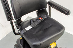 Pride Go Chair Small Compact Indoor Powerchair Electric Wheelchair Travel Transportable Yellow