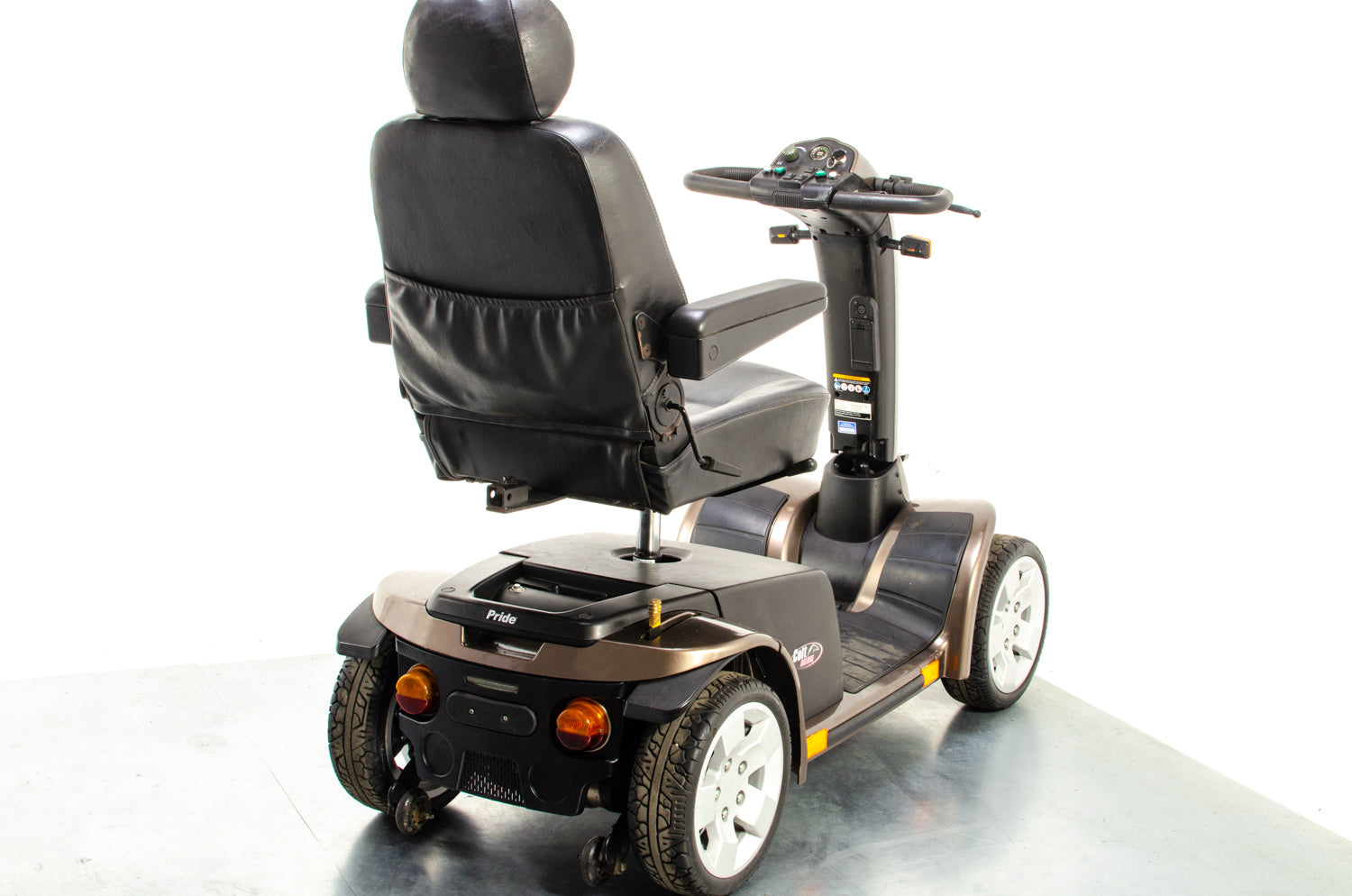 Pride Colt Pursuit Used Mobility Scooter 8mph All-Terrain Transportable Large Off-Road Road Legal Bronze 13186