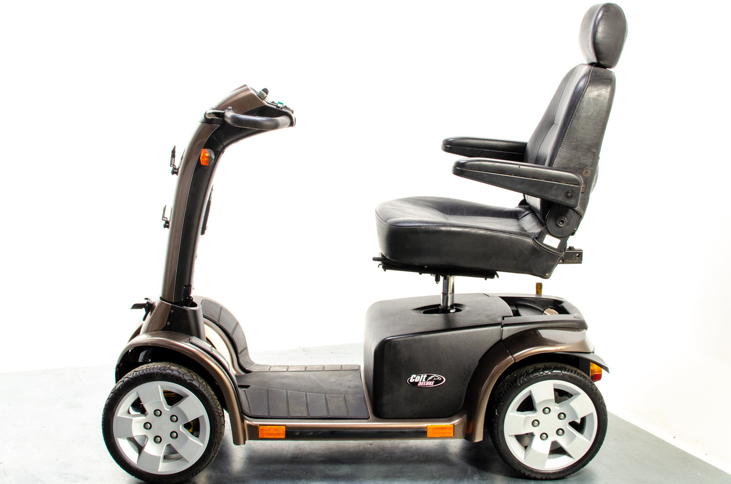 Pride Colt Pursuit Used Mobility Scooter 8mph All-Terrain Transportable Large Off-Road Road Legal Bronze 13186