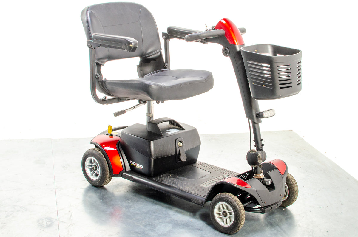 Pride Go-Go Elite Traveller Used Mobility Scooter Boot Transportable Lightweight Travel Red