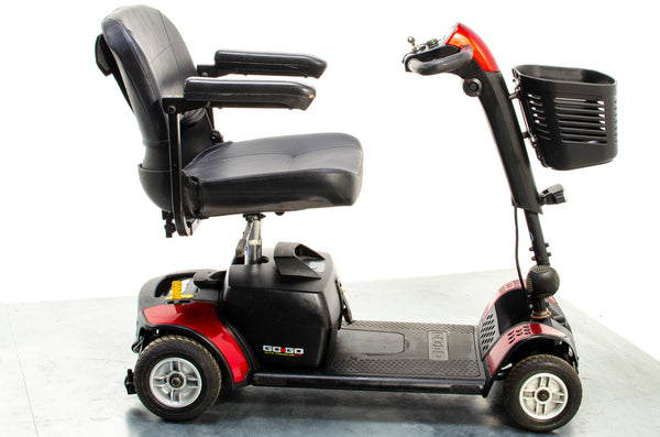 Pride Go-Go Elite Traveller Used Mobility Scooter Boot Transportable Lightweight Travel Red