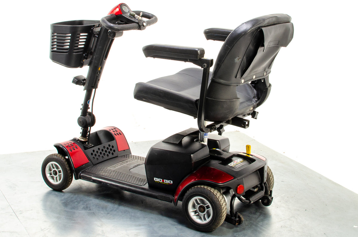 Pride Go-Go Elite Traveller Used Mobility Scooter Boot Transportable Lightweight Travel Red