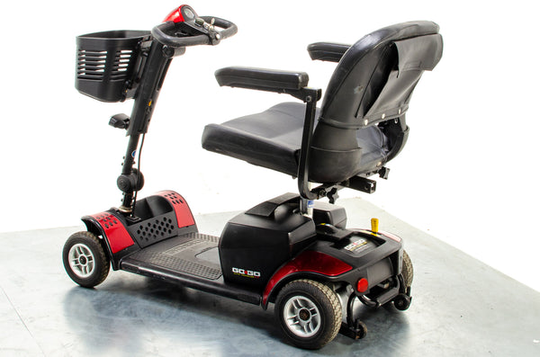 Pride Go-Go Elite Traveller Used Mobility Scooter Boot Transportable Lightweight Travel Red