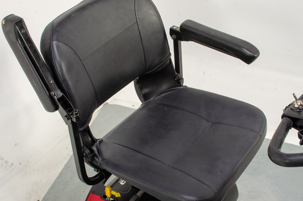 Pride Go-Go Elite Traveller Used Mobility Scooter Boot Transportable Lightweight Travel Red