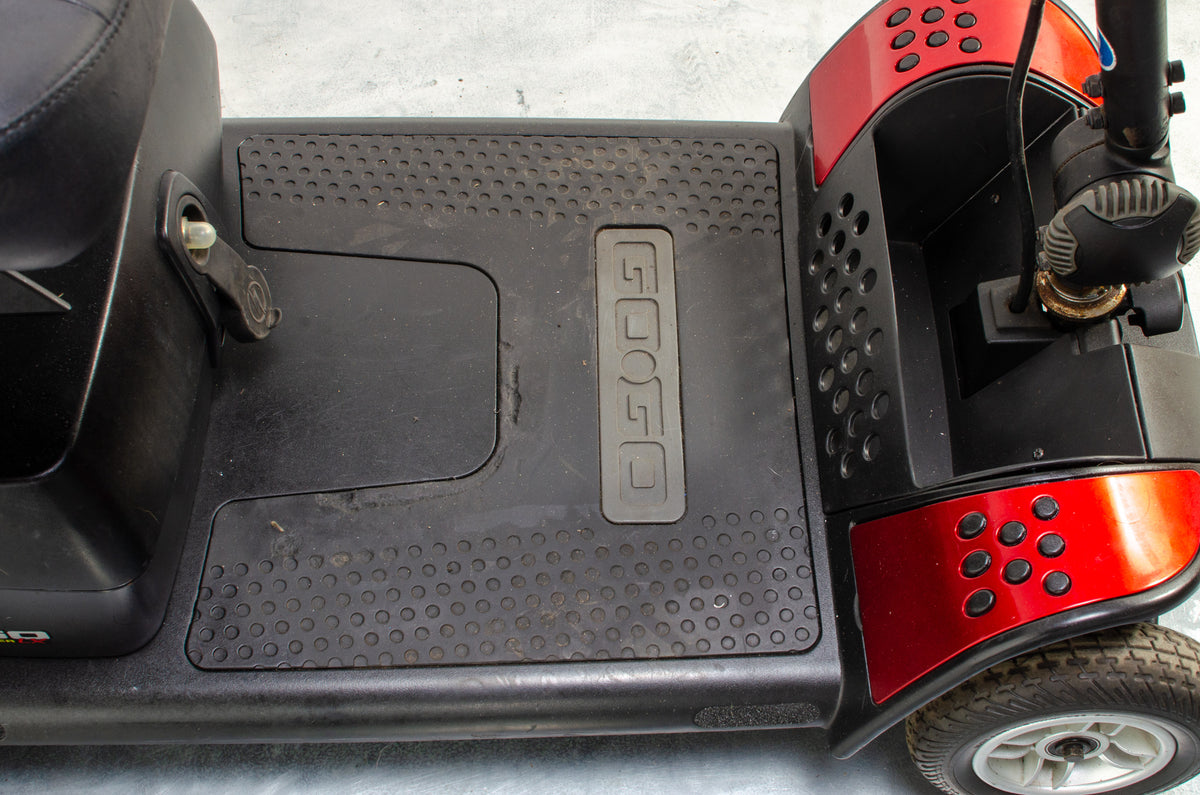 Pride Go-Go Elite Traveller Used Mobility Scooter Boot Transportable Lightweight Travel Red