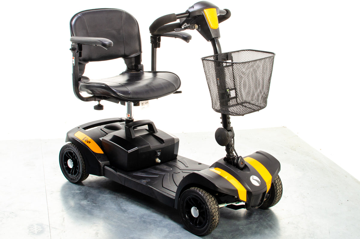 Rascal Veo Used Electric Mobility Scooter Transportable Lightweight Folding Boot Travel Main image