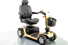 Pride Colt Sport Used Electric Mobility Scooter 8mph Transportable Suspension Road Pavement Beige Sparkle