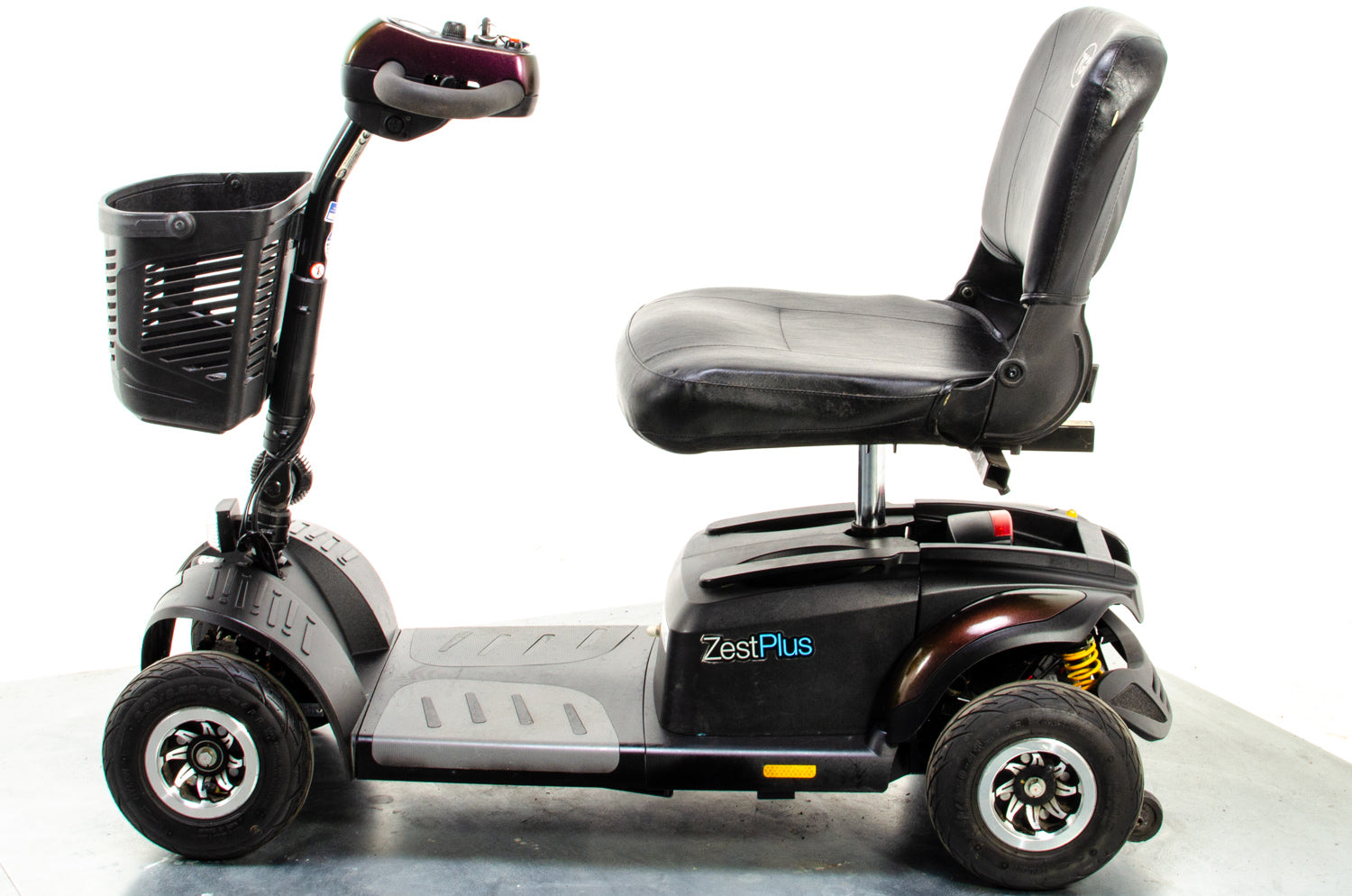 TGA Zest Plus Used Mobility Scooter Small Transportable Travel Pneumatic Tyres