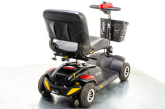 TGA Zest Plus Used Mobility Scooter Small Transportable Travel Pneumatic Tyres Red