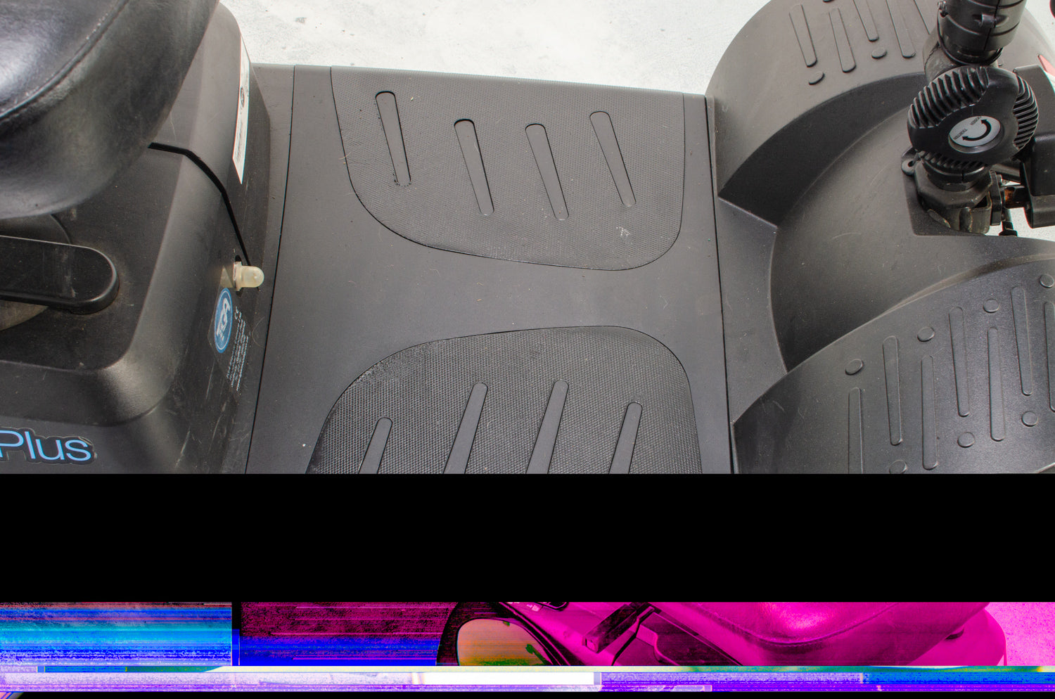 TGA Zest Plus Used Mobility Scooter Small Transportable Travel Pneumatic Tyres Red