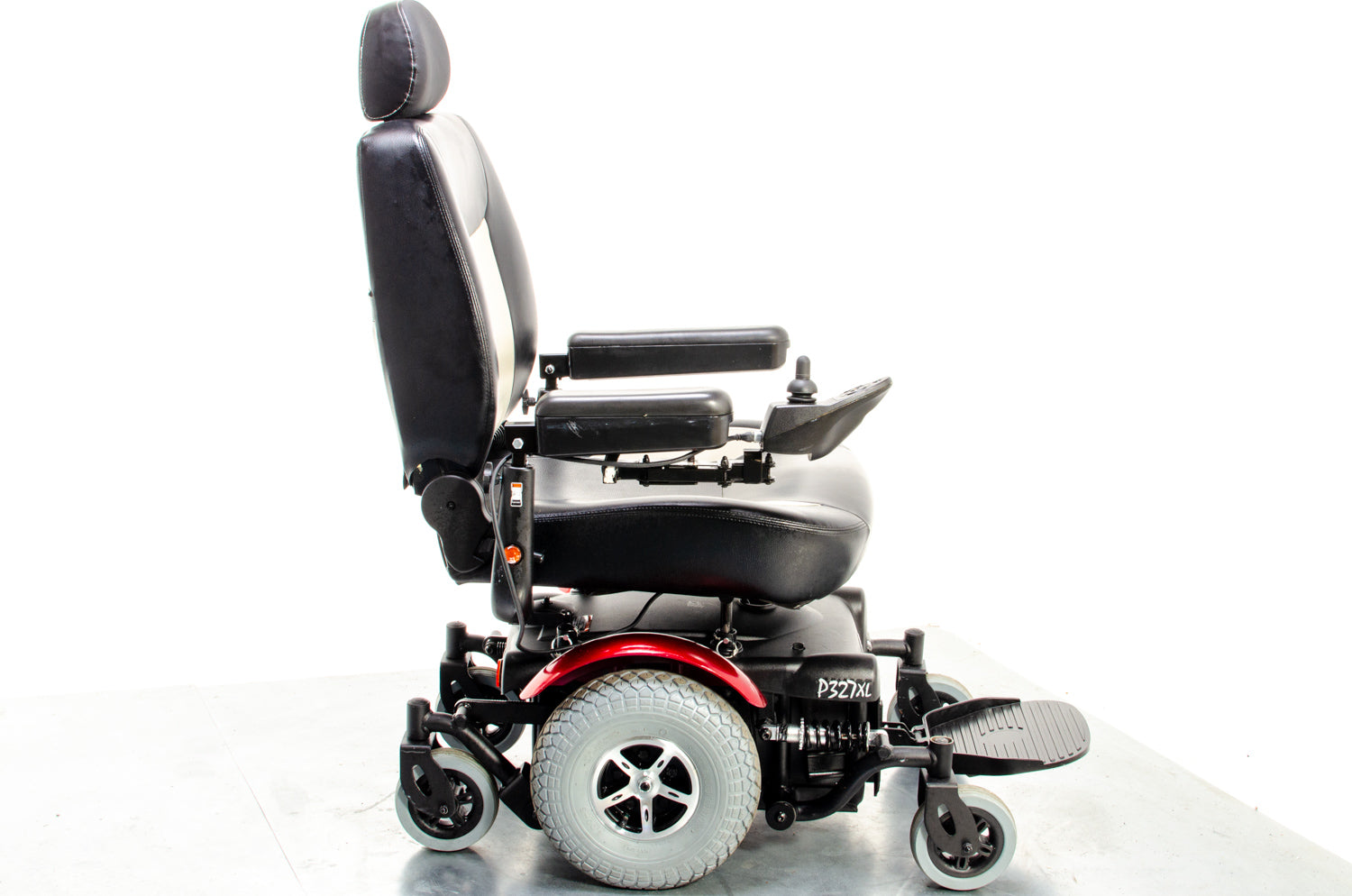 Rascal P327XL Used Electric Wheelchair Powerchair Bariatric Heavy Duty Red