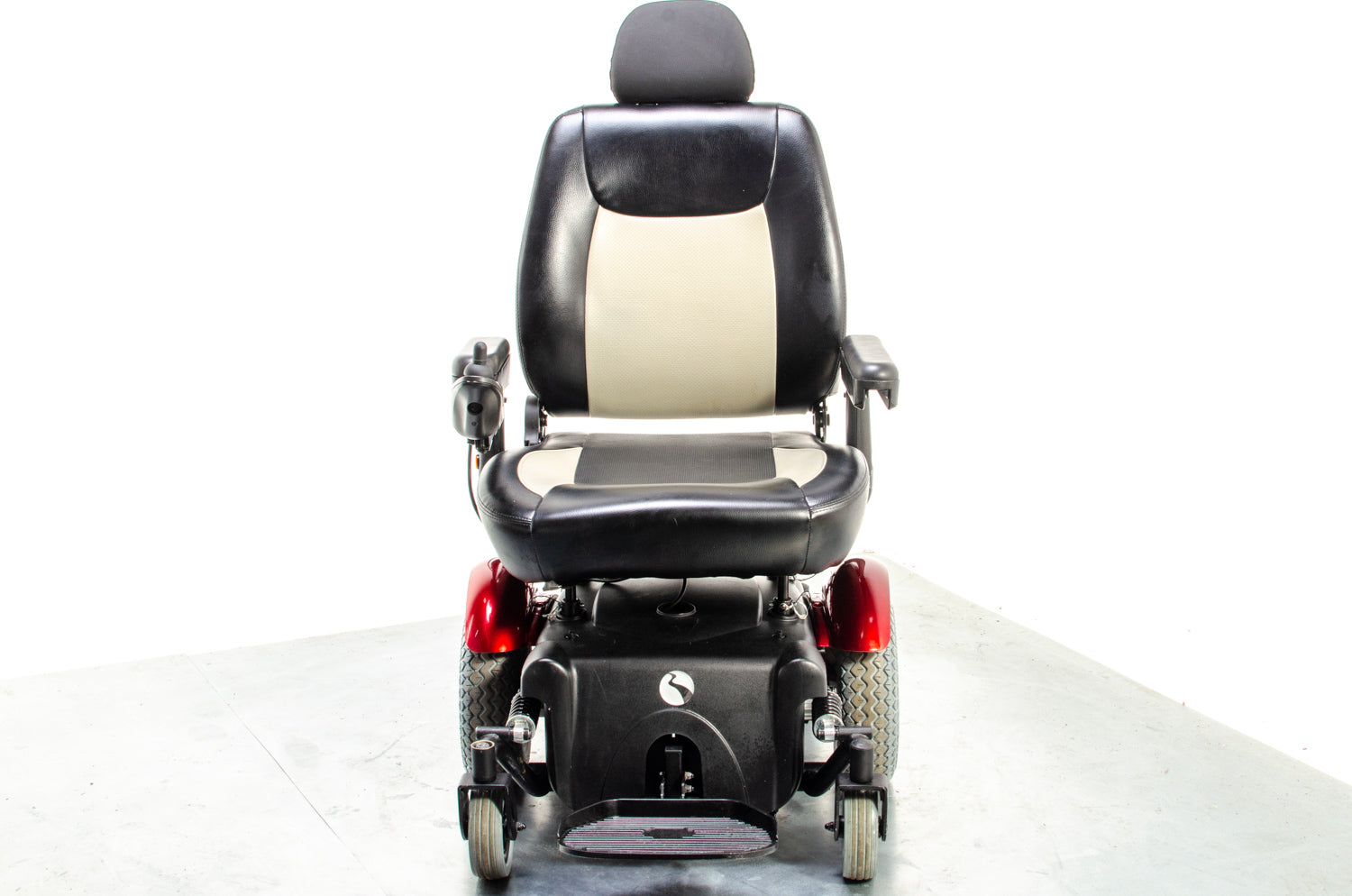 Rascal P327XL Used Electric Wheelchair Powerchair Bariatric Heavy Duty Red Secondary image