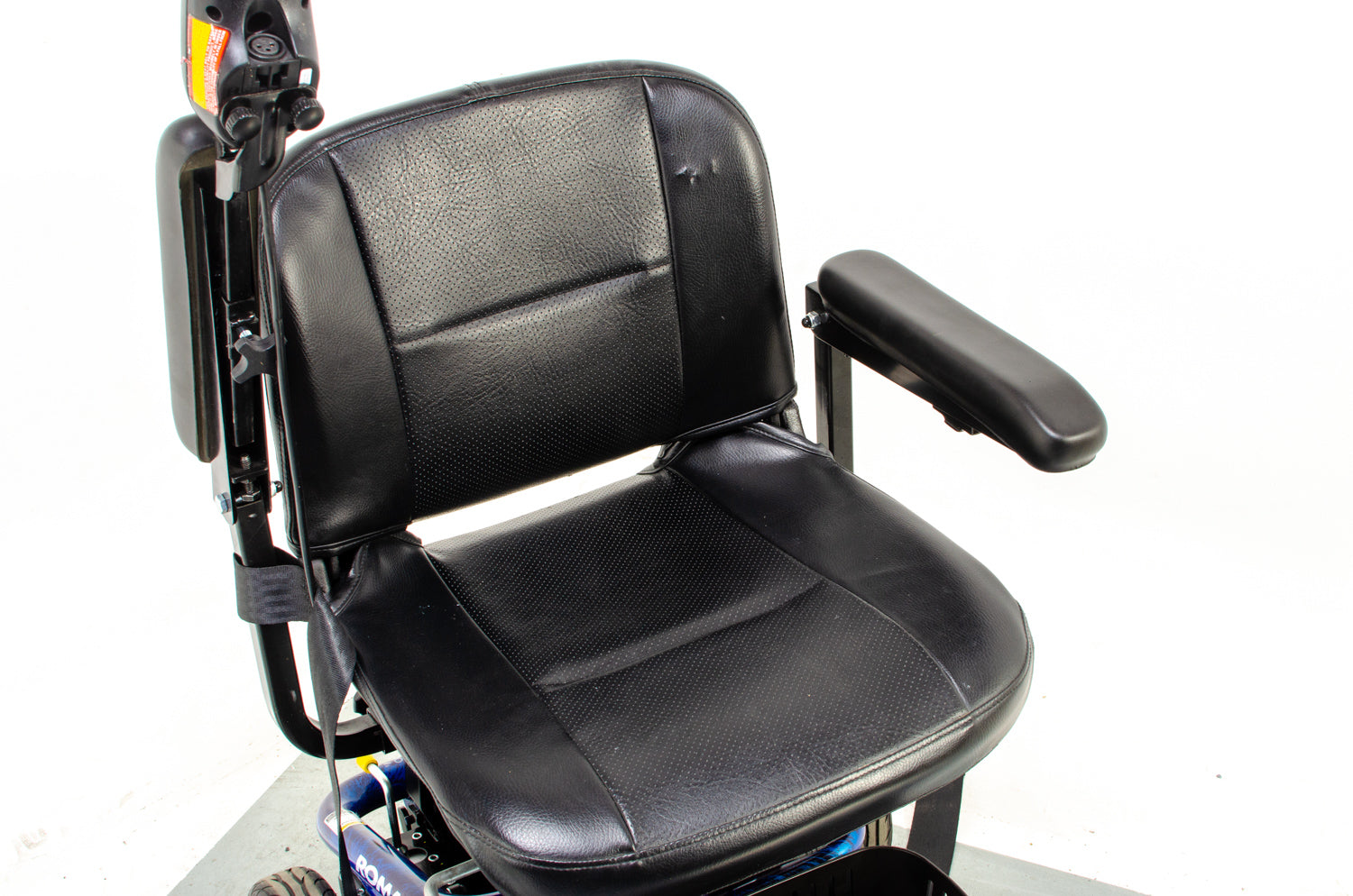 Roma Reno Elite Used Electric Wheelchair Powerchair Flame Blue indoor Outdoor