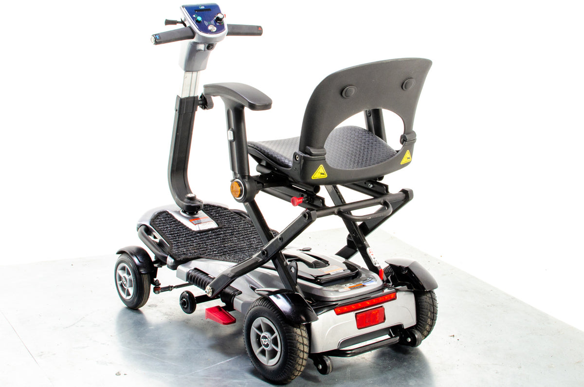 TGA Minimo Autofold Electric Mobility Scooter Small Auto-Folding Lightweight Travel Grey