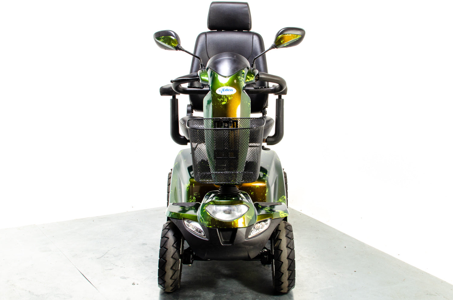 Drive Strider ST5D Used Mobility Scooter 8mph Road Legal Custom Paint Green Secondary image