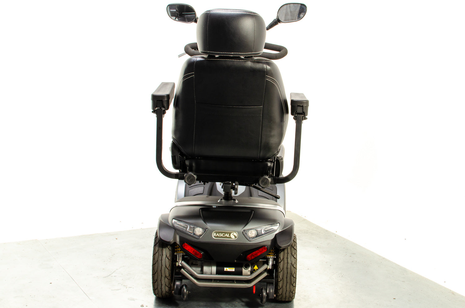 Rascal Vecta Sport Compact Used Electric Mobility Scooter 8mph Max Grip Suspension All-Terrain Matt Grey