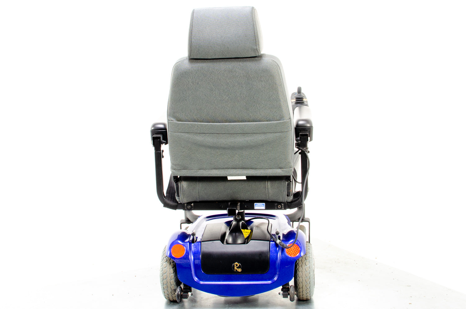 Rascal P320 Compact Used Electric Mobility Wheelchair Powerchair Small Indoor Blue