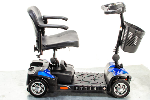 Drive Style Plus Used Mobility Scooter Transportable Boot Folding Portable Indoor Outdoor Blue