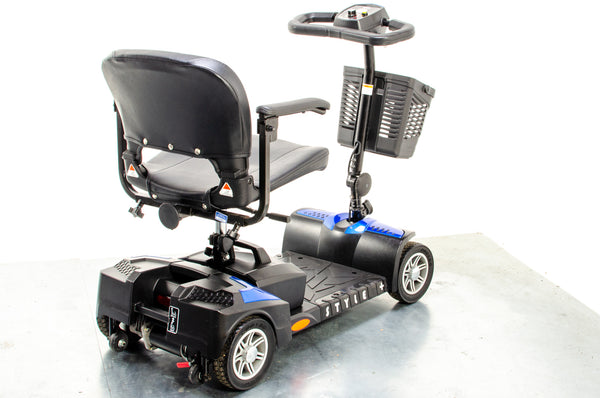 Drive Style Plus Used Mobility Scooter Transportable Boot Folding Portable Indoor Outdoor Blue
