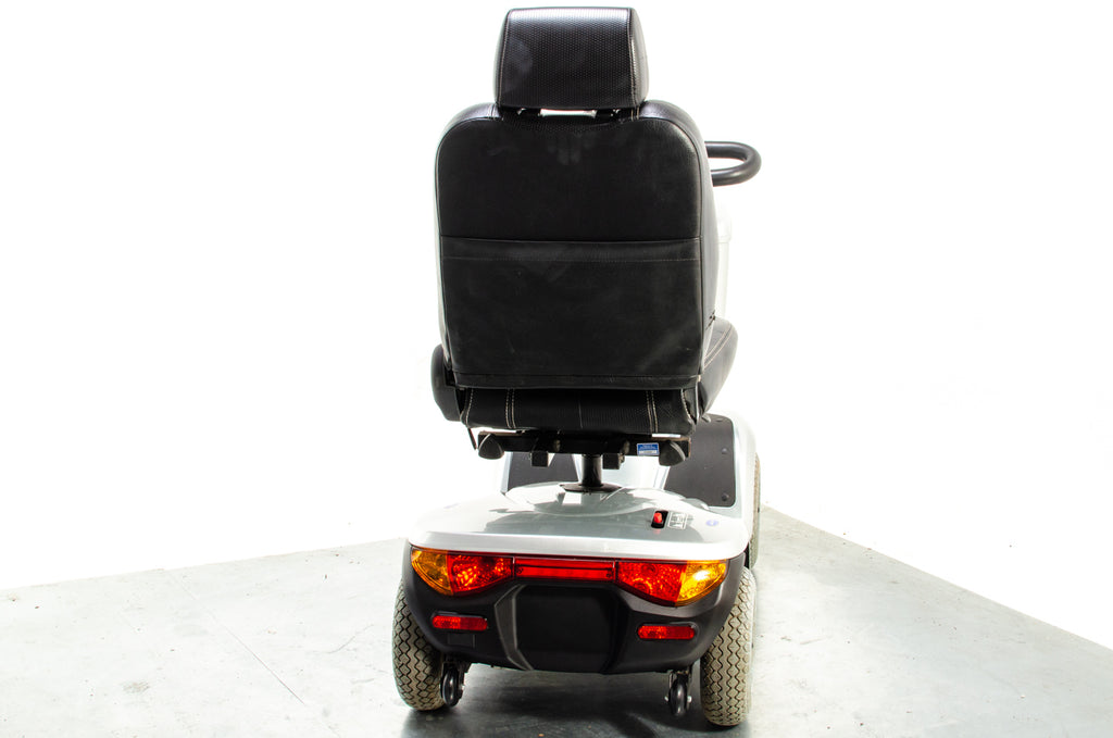 Invacare Orion Midsize Used Mobility Scooter 8mph Pavement Road Suspension Pneumatic Tyres Lockable Box