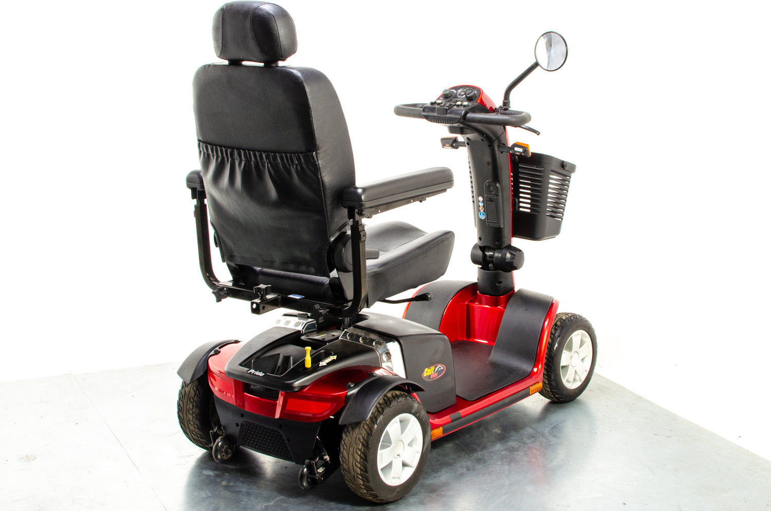 Pride Colt Sport Used Electric Mobility Scooter 8mph Transportable Suspension Pavement Road Legal Red