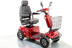 Rascal Pioneer Used Electric Mobility Scooter 8mph All-Terrain Suspension Off-Road Red