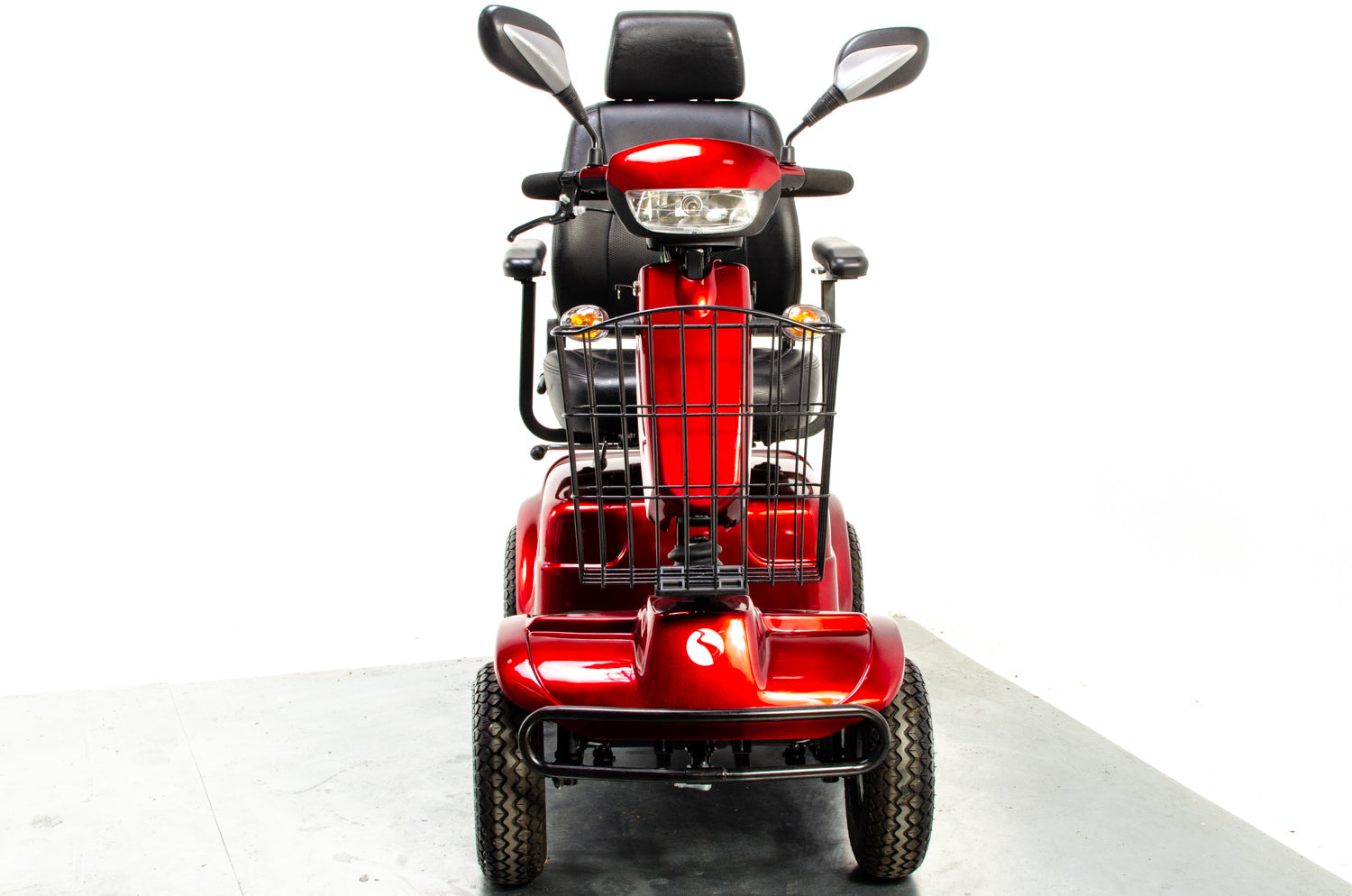 Rascal Pioneer Used Electric Mobility Scooter 8mph All-Terrain Suspension Off-Road Red Secondary image
