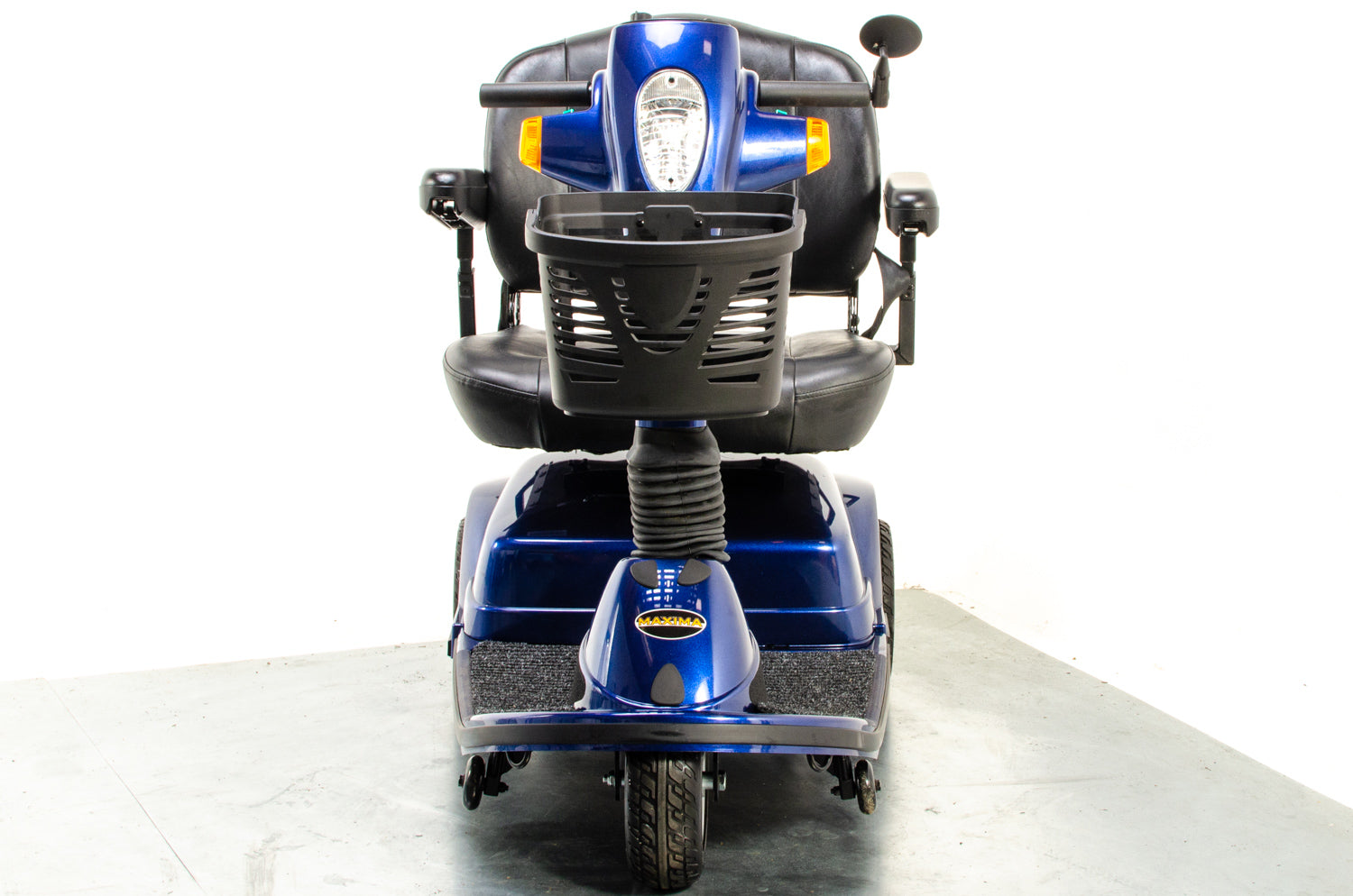 Pride Maxima 3 Used Mobility Scooter Bariatric Heavy Duty High Power Trike Pavement Blue Secondary image