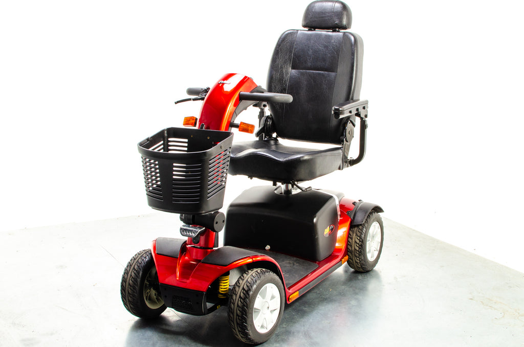 Pride Colt Sport Used Electric Mobility Scooter 8mph Transportable Suspension Red Pavement Road Legal
