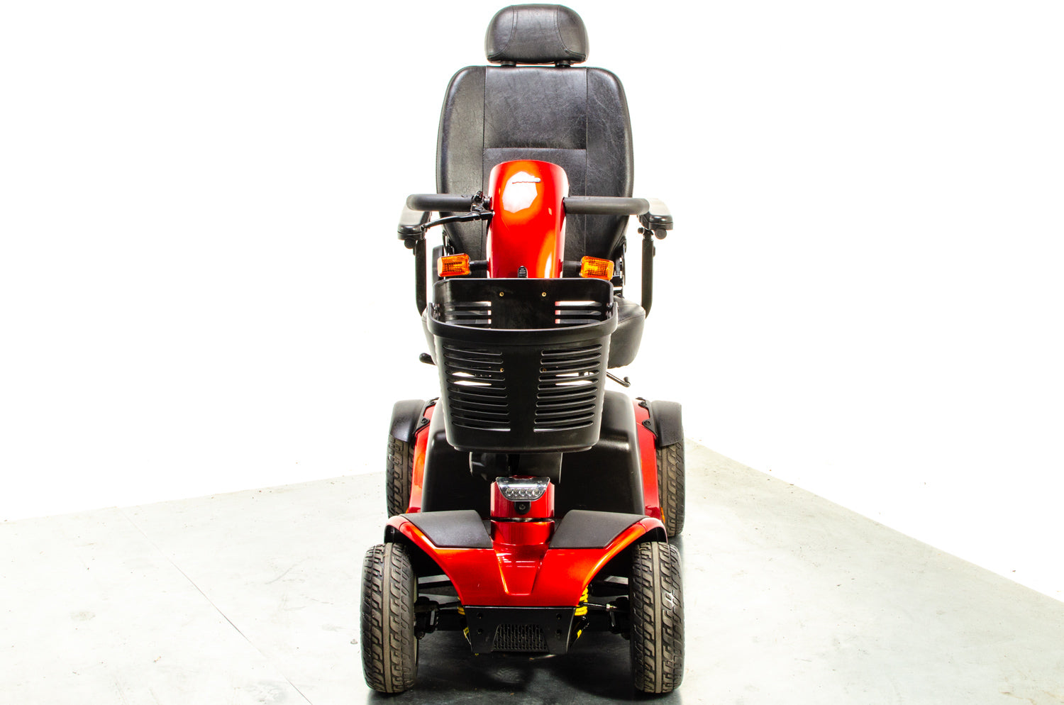Pride Colt Sport Used Electric Mobility Scooter 8mph Transportable Suspension Red Pavement Road Legal Secondary image